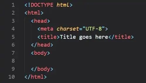 html