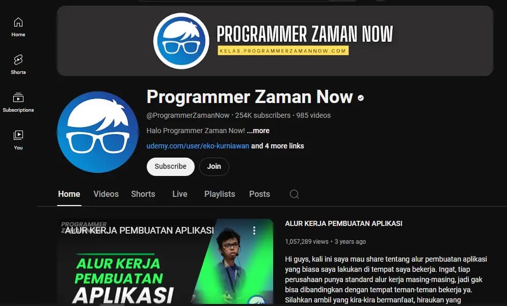 Programmer Zaman Now