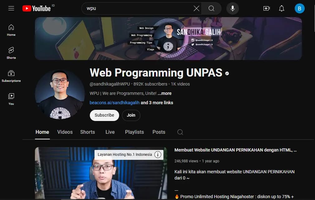 Web Progaming UNPAS